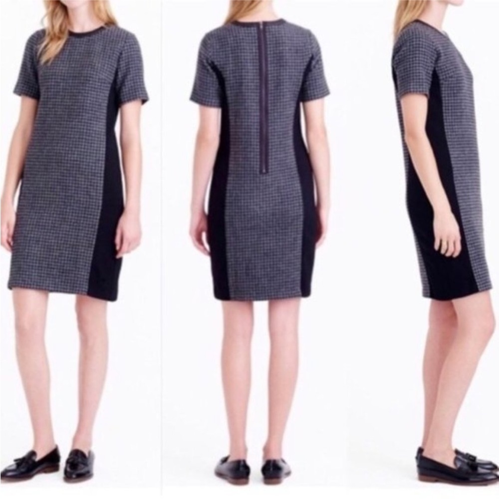 J CREW | Women’s Short Sleeved Wool Sheath Dress size 10